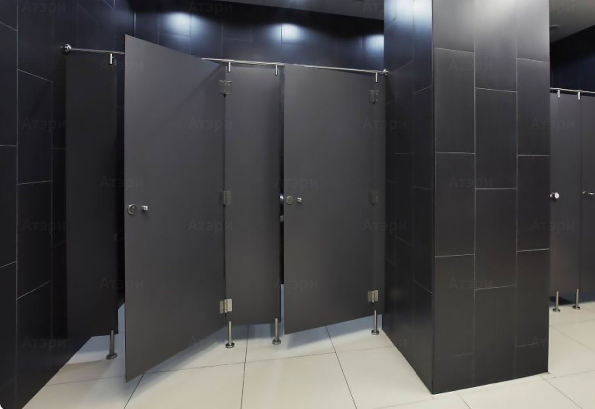 Туалетные перегородки Алютех