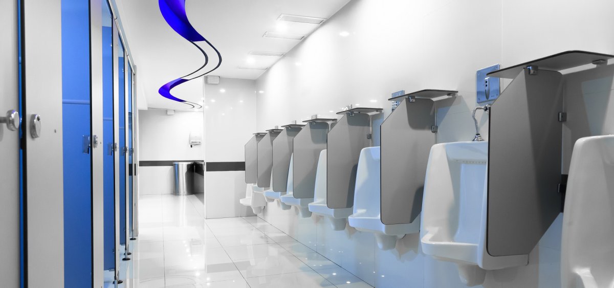 Писсуарные перегородки из HPL пластика