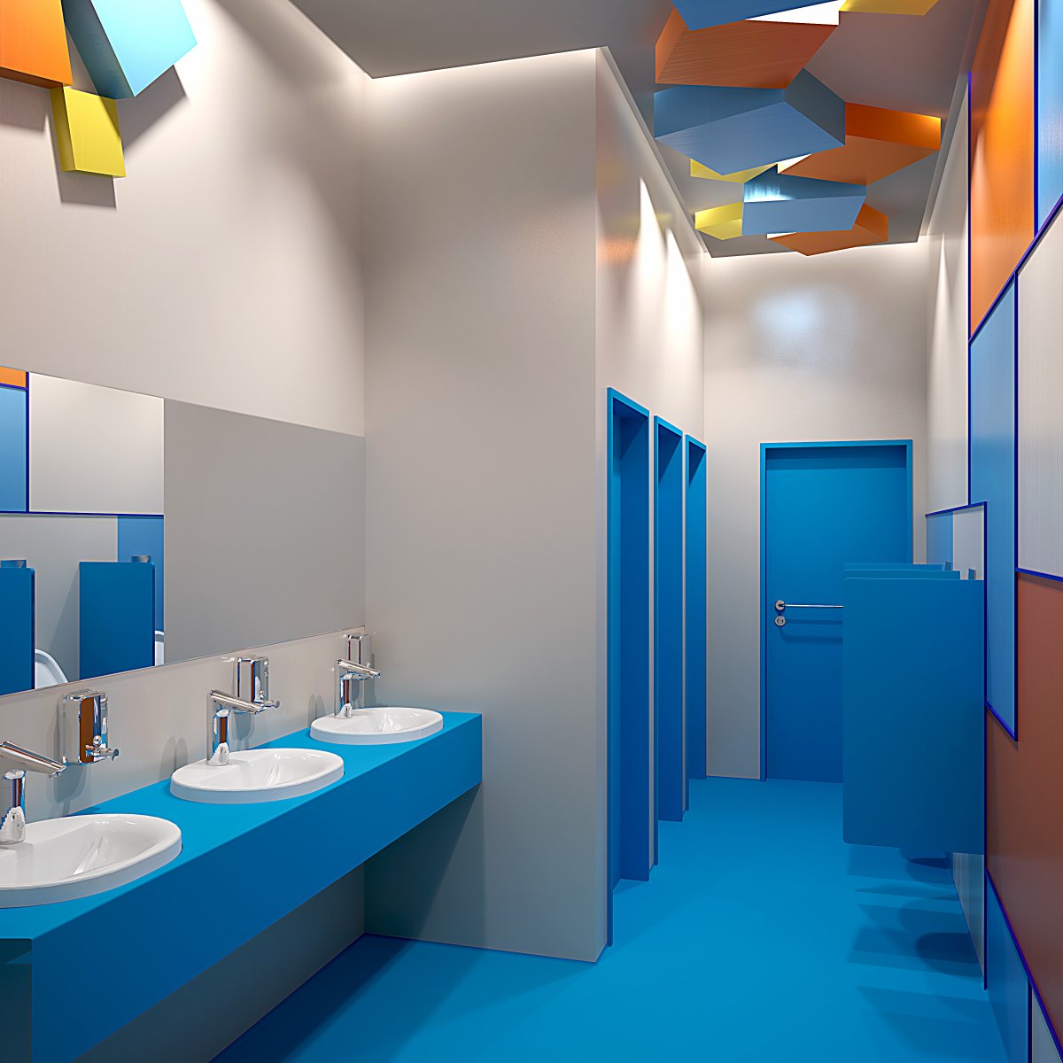 Санузел в школе