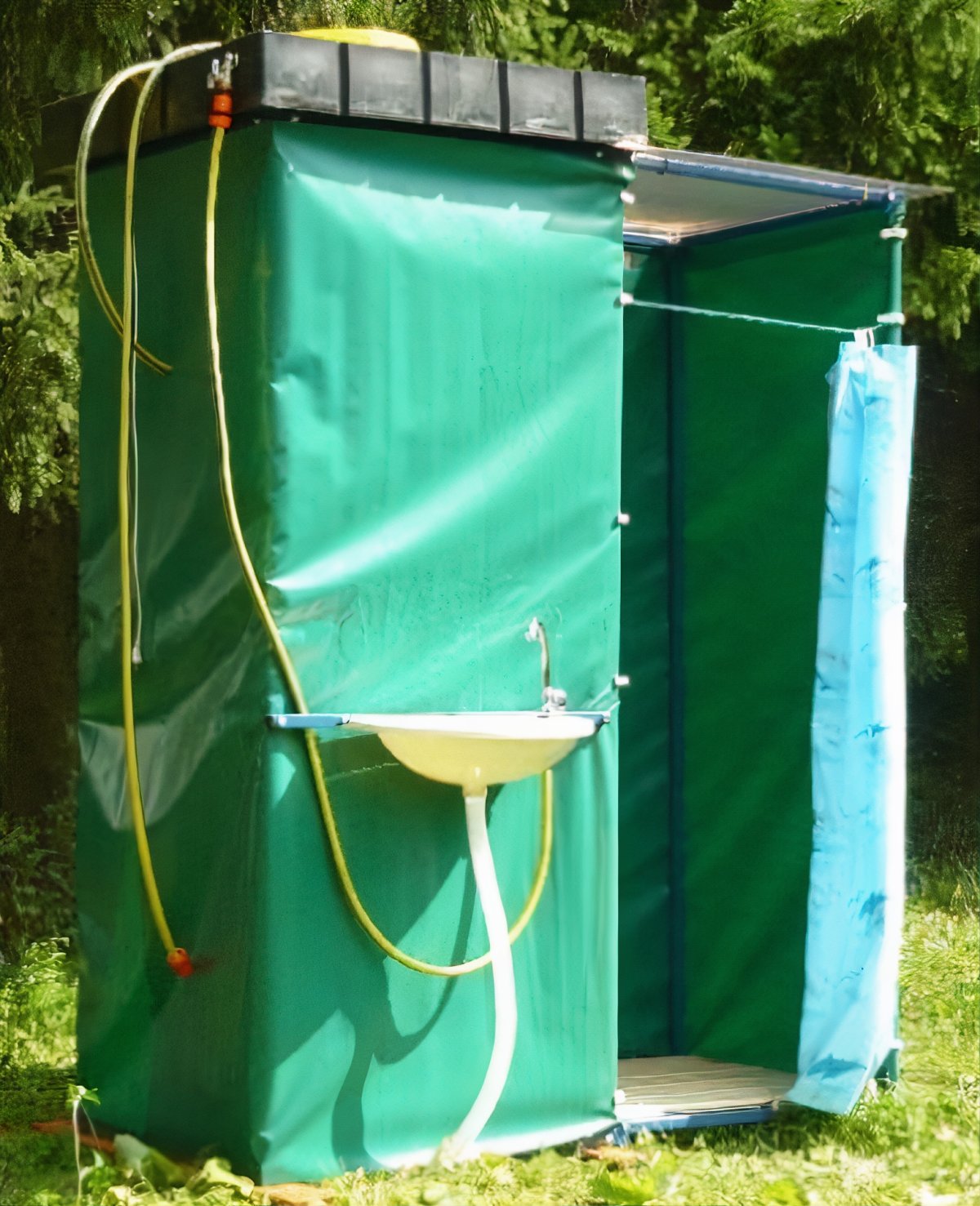 Душ летний разборный "Радуга"