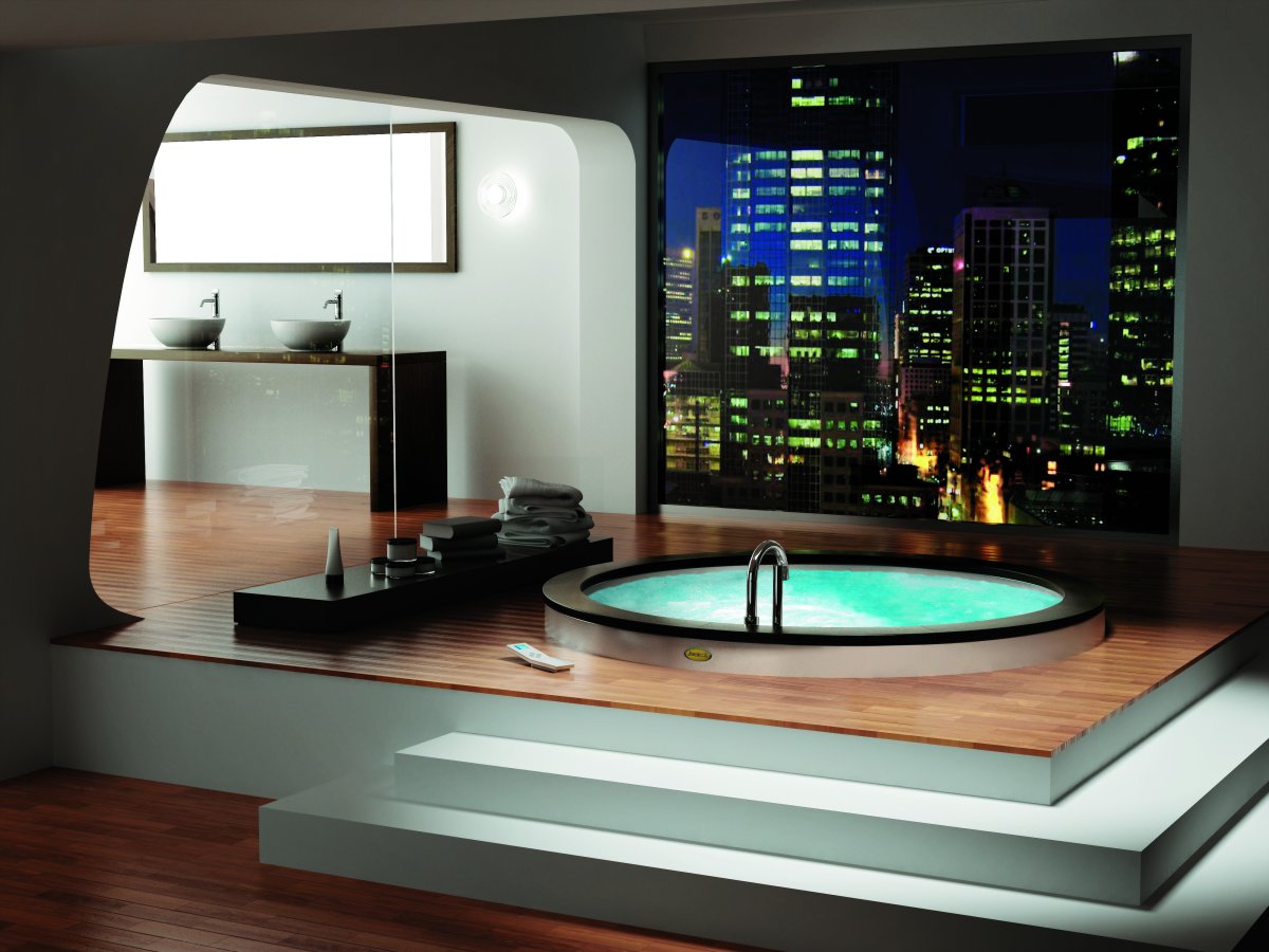 Душевая кабина в ровень с полом