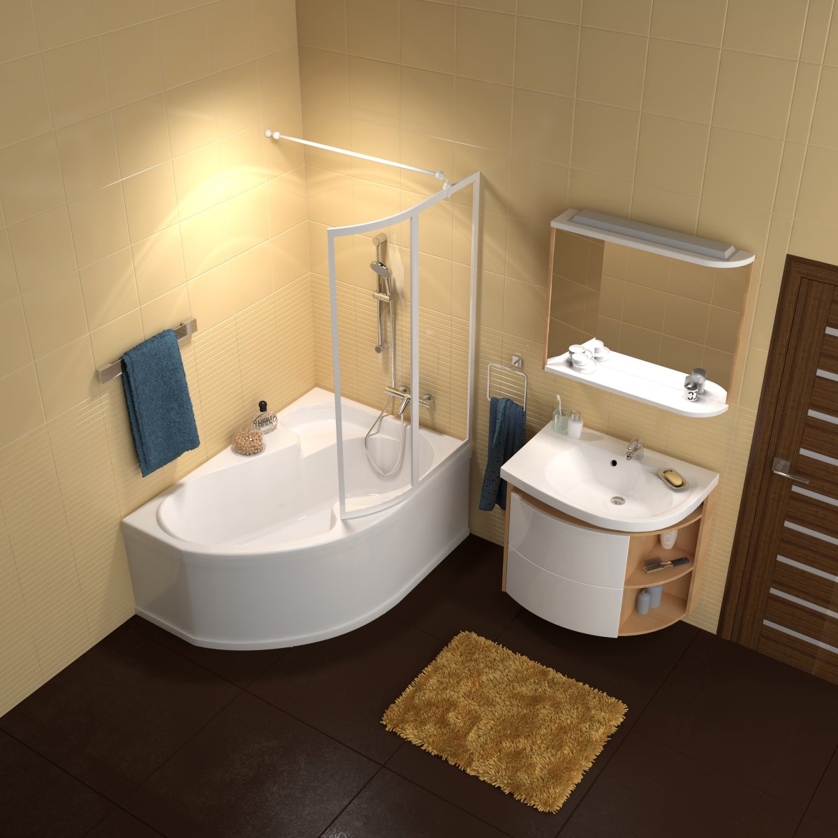Ravak Rosa i 140x105