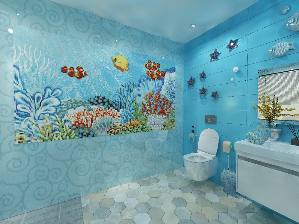 Плитка мозаичная настенная в Екатеринбурге