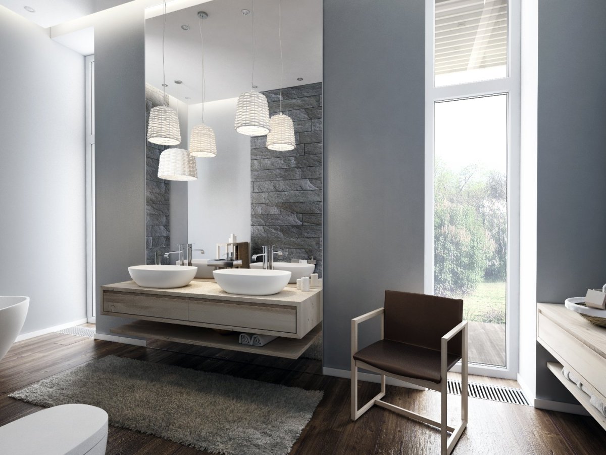 Ванная в австралийском стиле