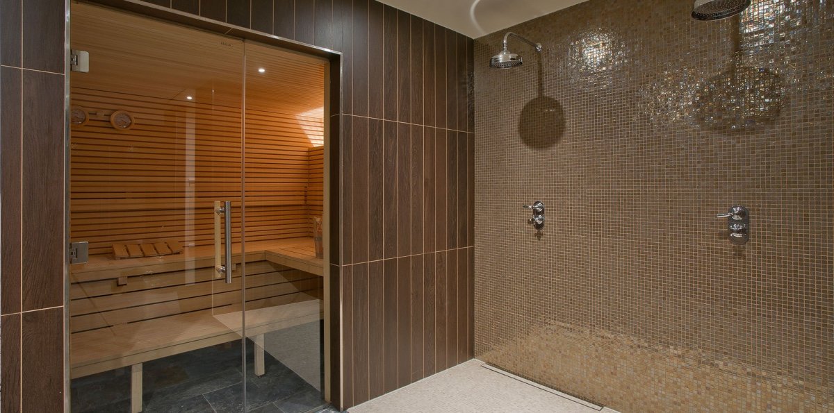 Раздевалка сауны