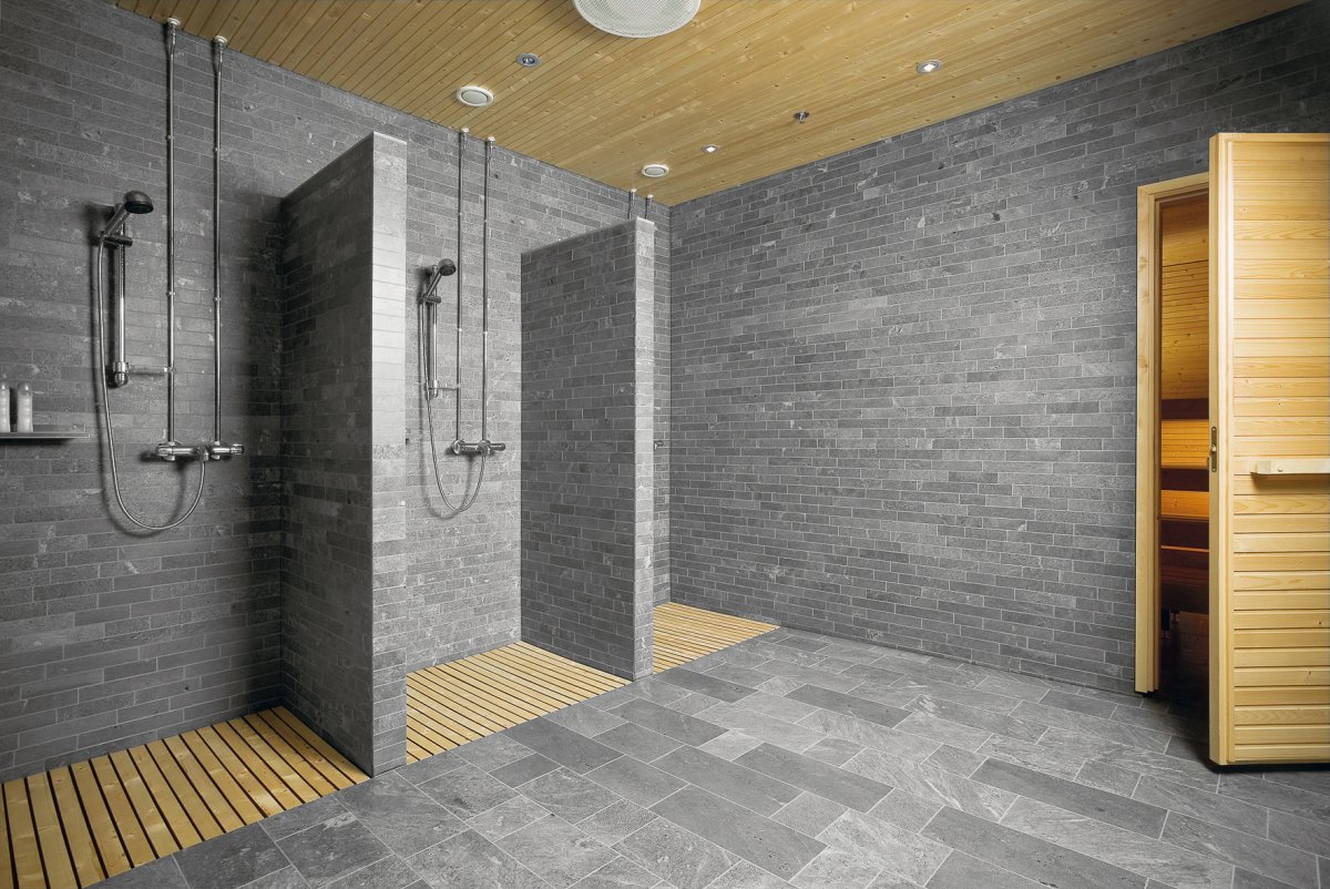 Моечная и помывочная в бане интерьер