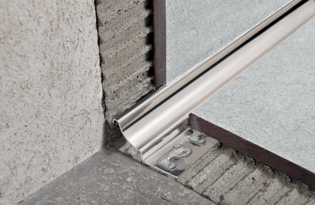 Профиль для плитки нерж. Сталь 9 мм, 2,7 м (к-10нс-2700-001)