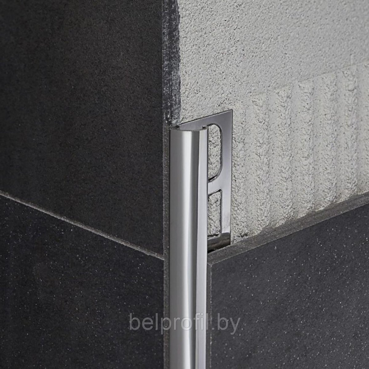 Торцевой отделочный профиль profilstar PROJOLLY Square 10 PJQACSB 10, H=10мм