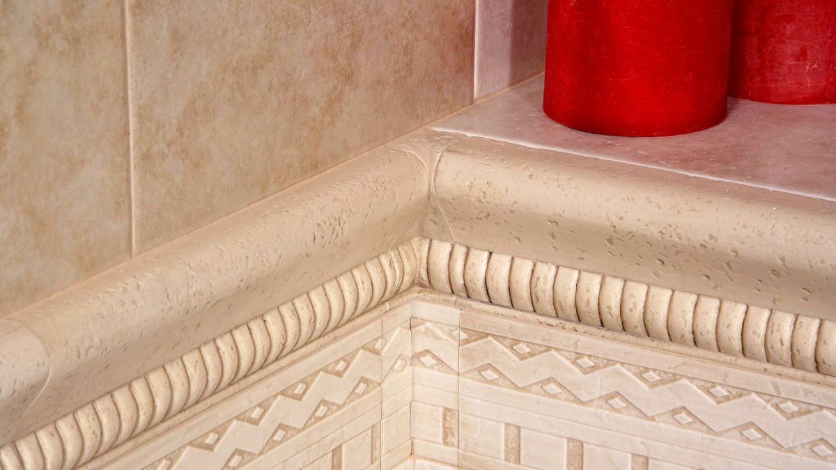 F образный профиль для плитки нержавейка пу13-10нс(п)