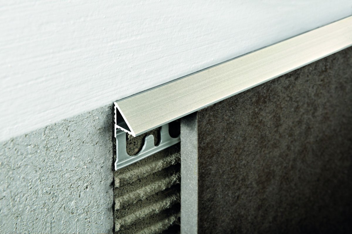 Профиль наружный для плитки алюминиевый 10мм