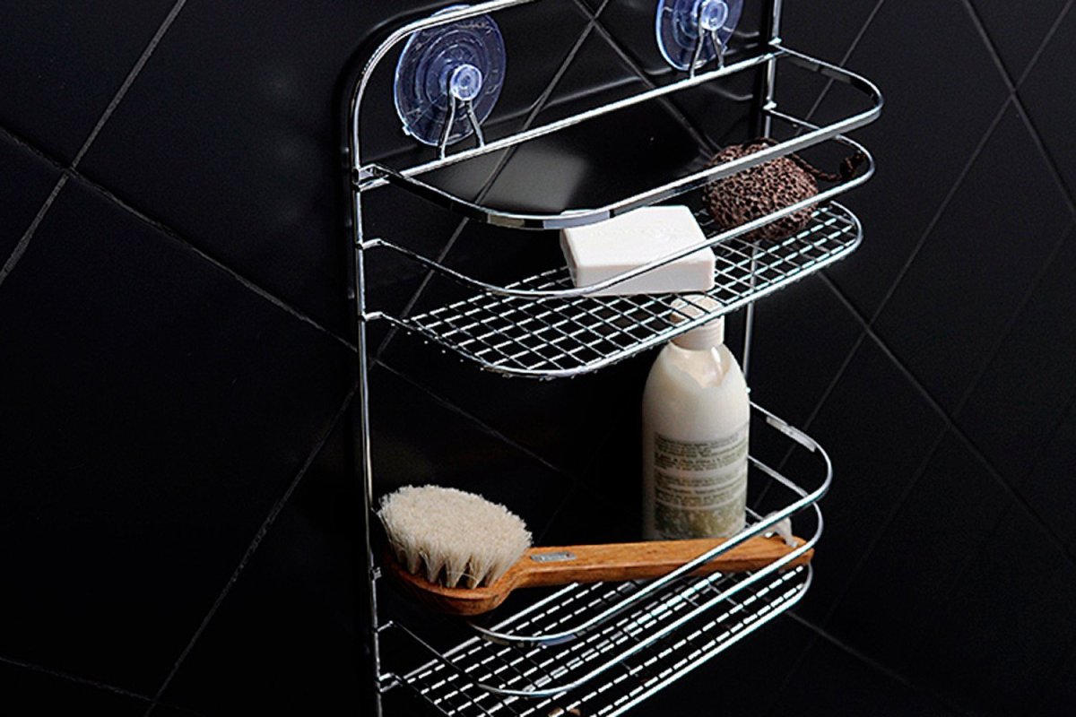 Стильные полки для ванной