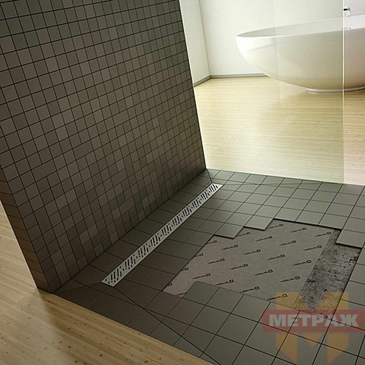 Душевая плита Radaway RADАDRAIN