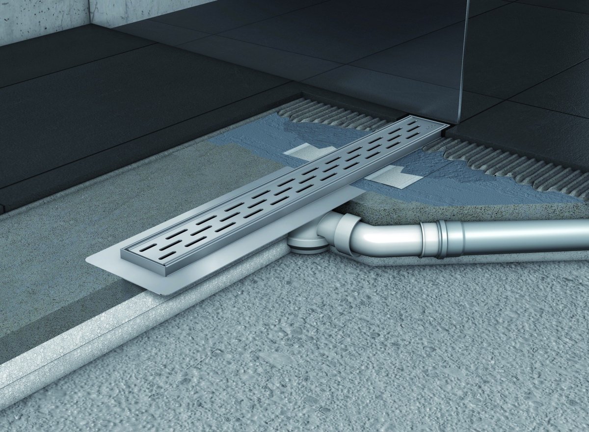 Душевой лоток aco SHOWERDRAIN B 9010.78.70 С решеткой