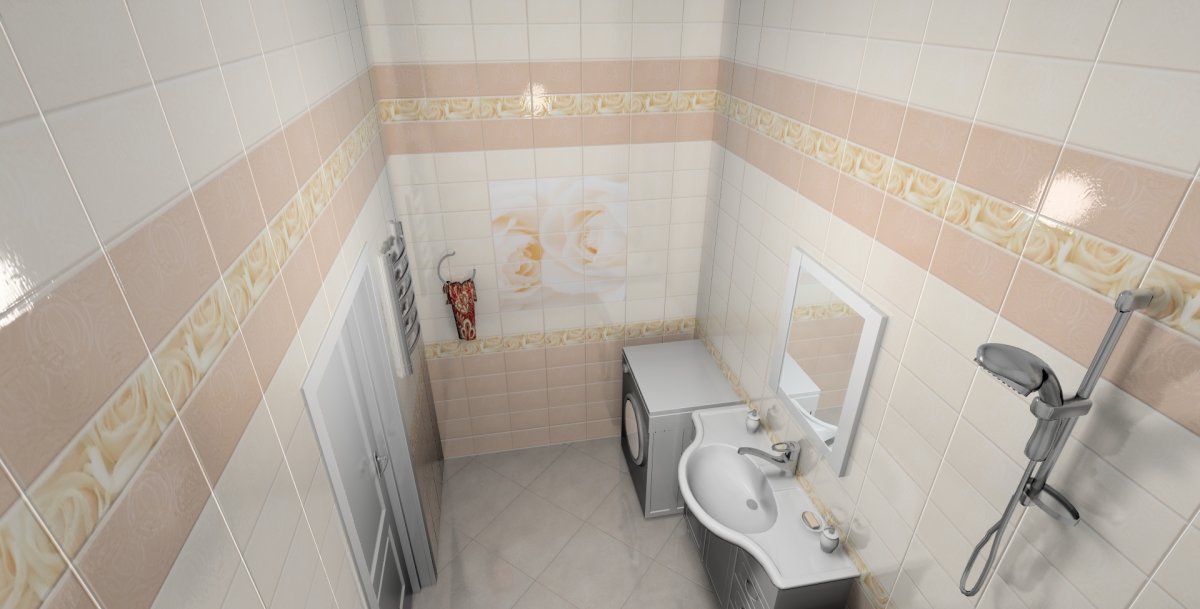 Дизайнерская отделка туалета