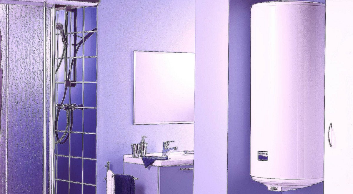 Проточный водонагреватель в ванную комнату