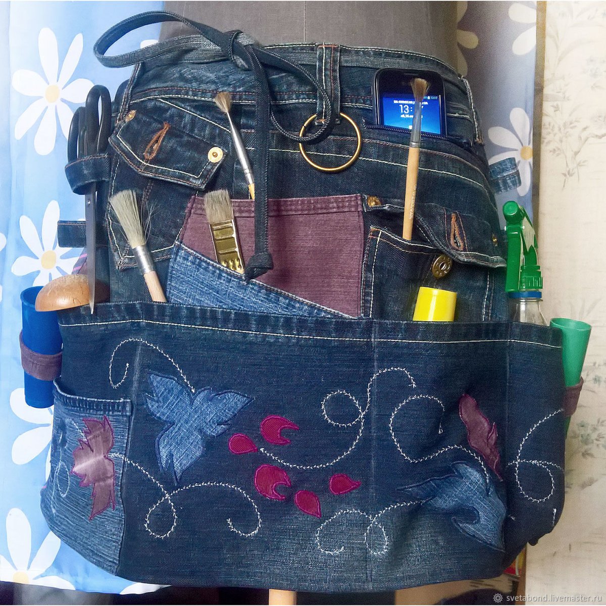 Органайзер из джинсы
