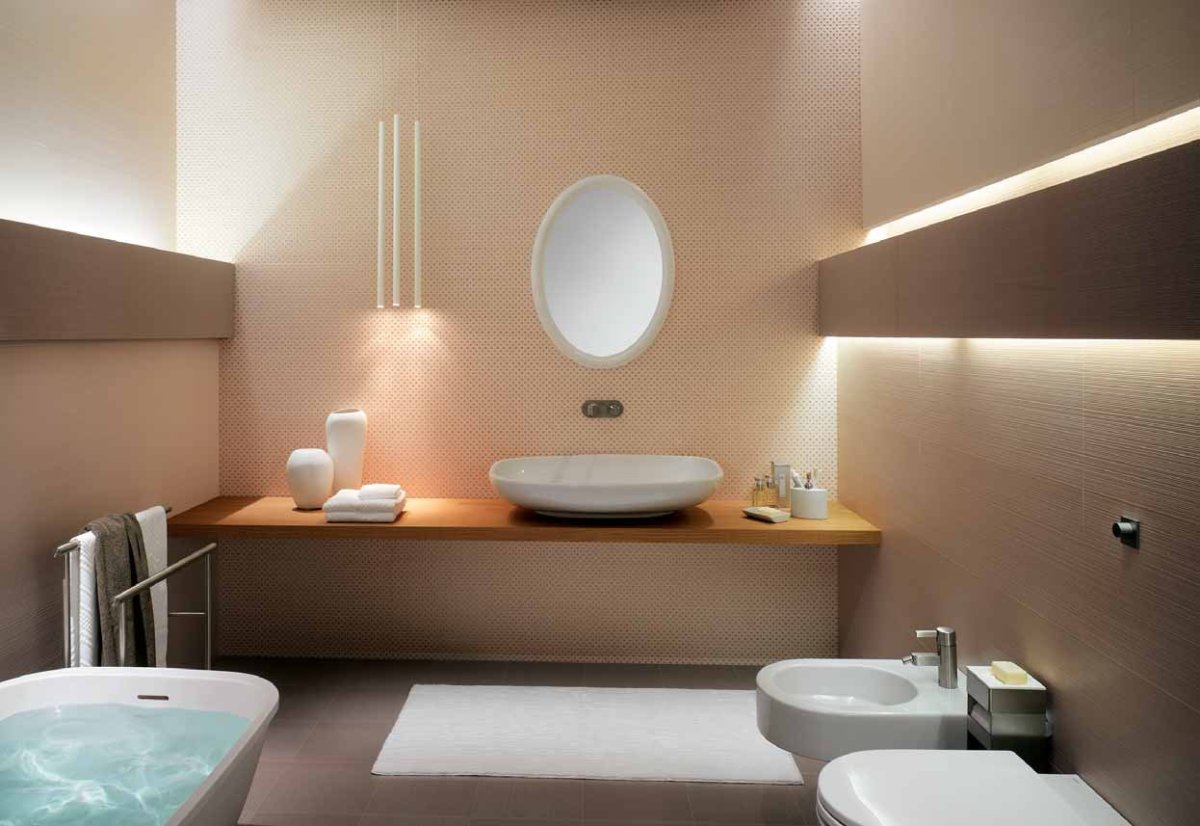 Освещение в ванной комнате