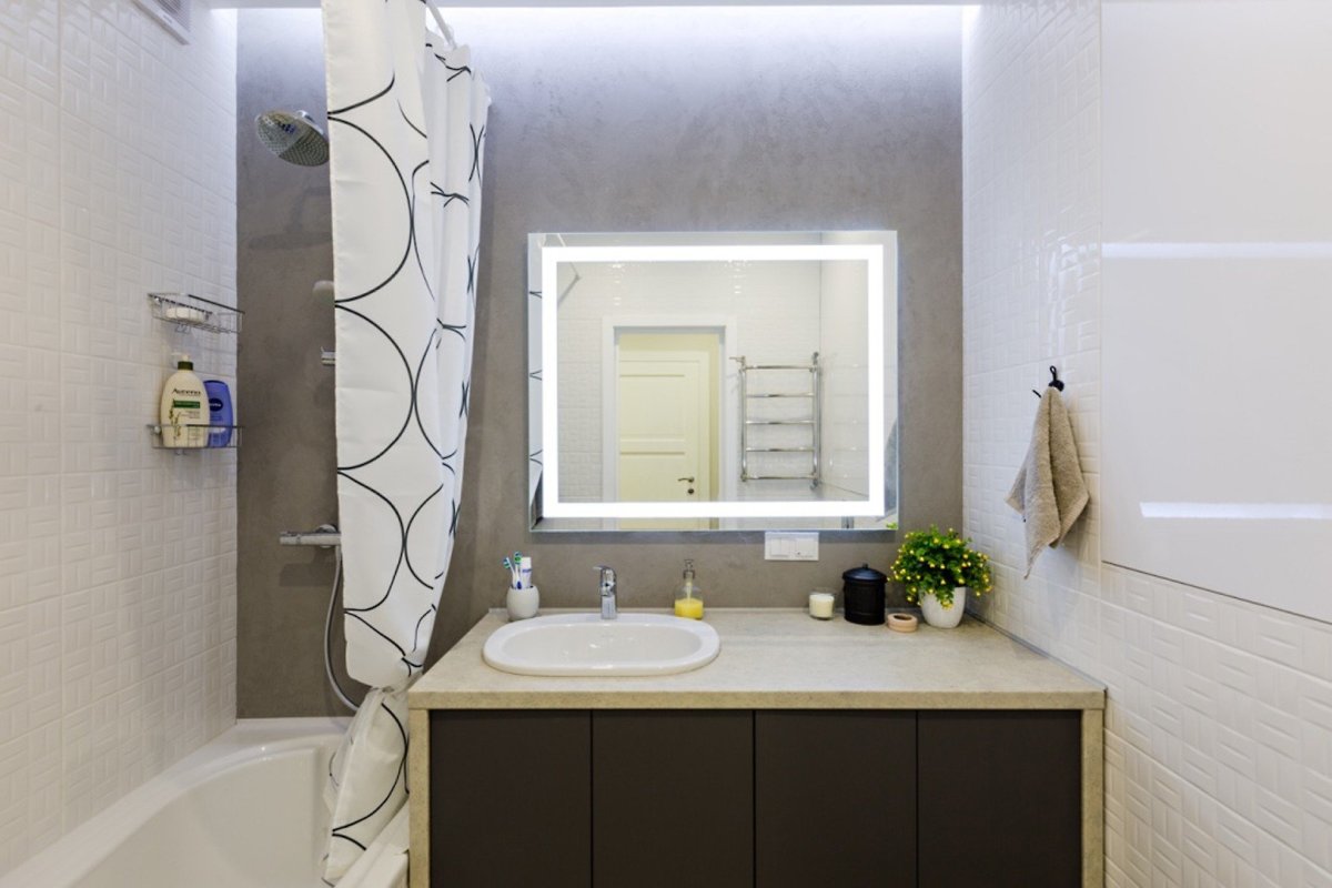 Освещение в ванной комнате