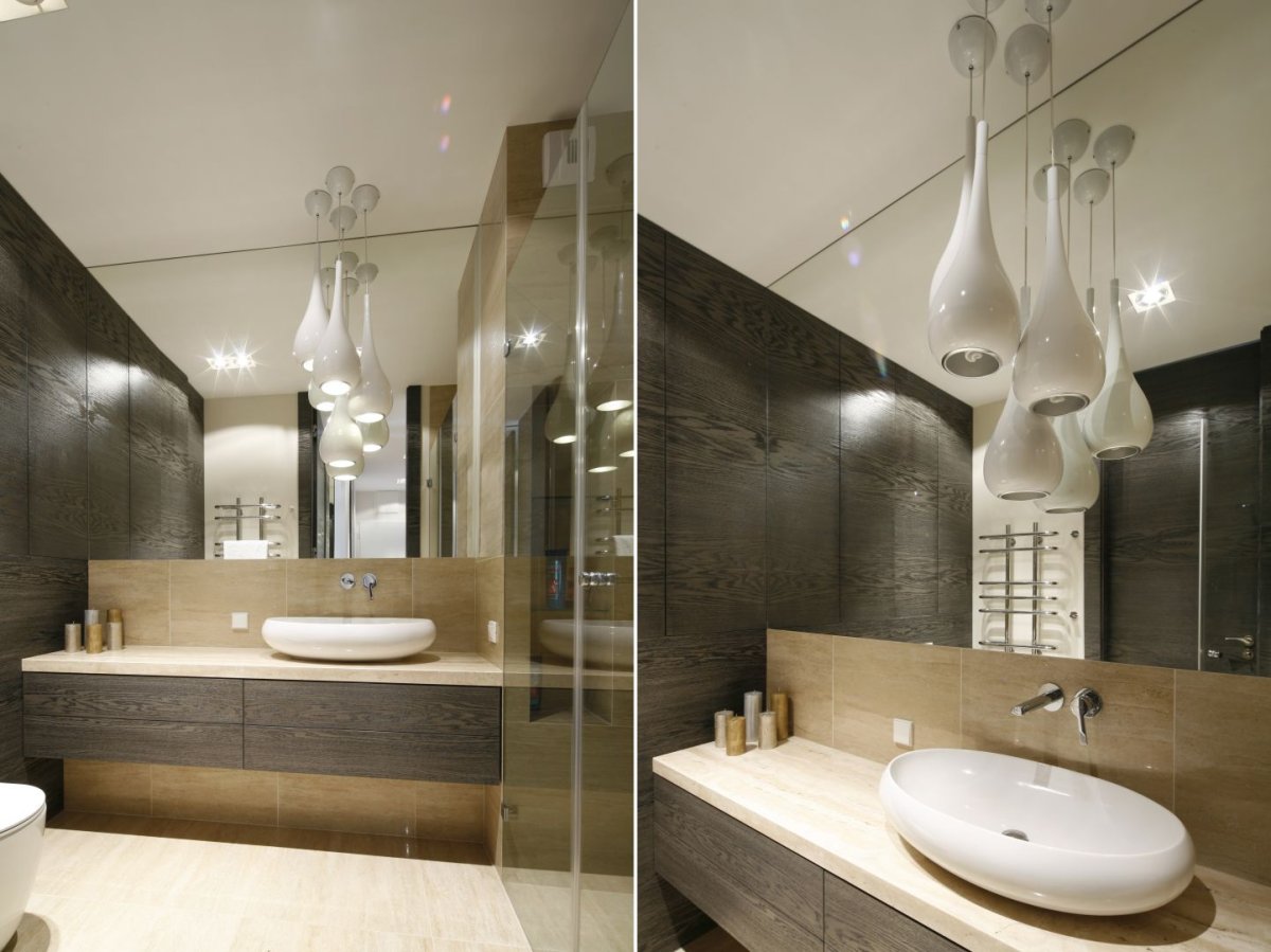 Освещение в ванной