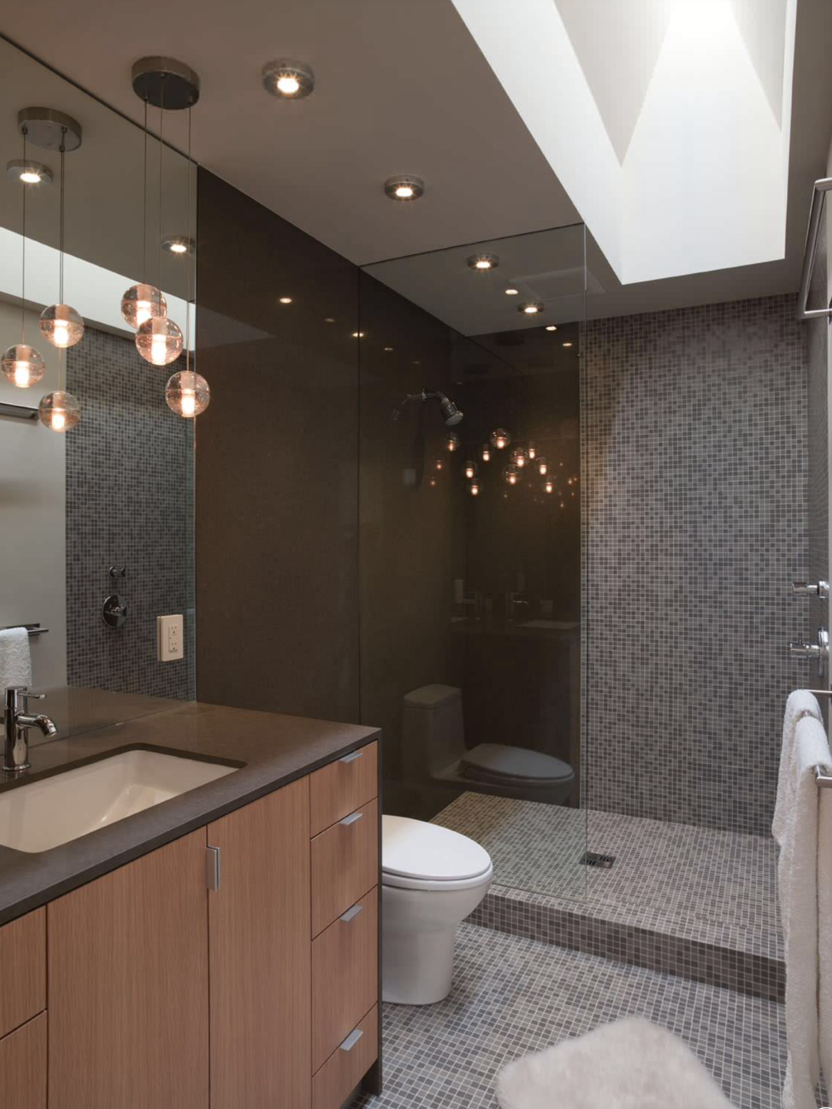 Освещение в совмещенном санузле