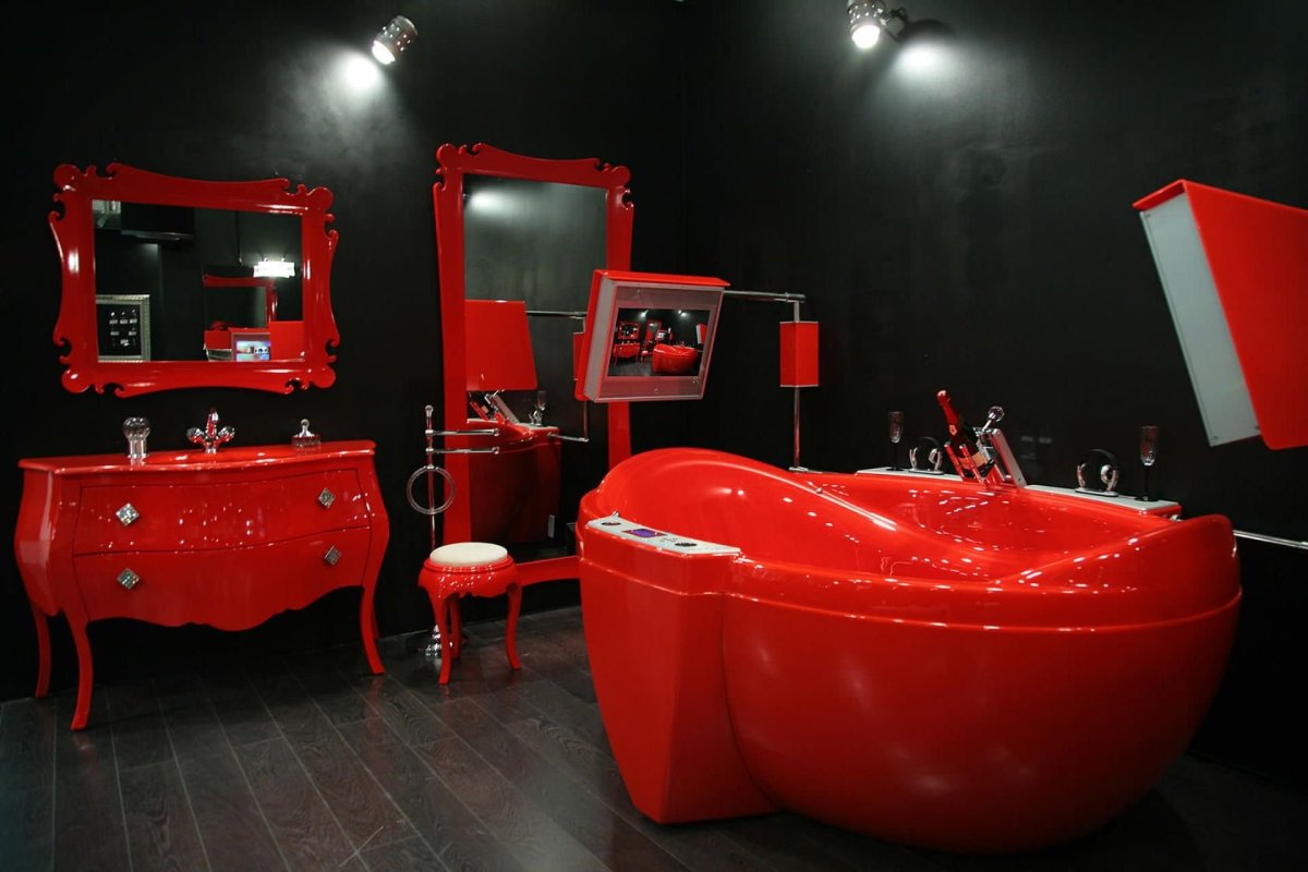 Ванна WGT Red Diamond акрил