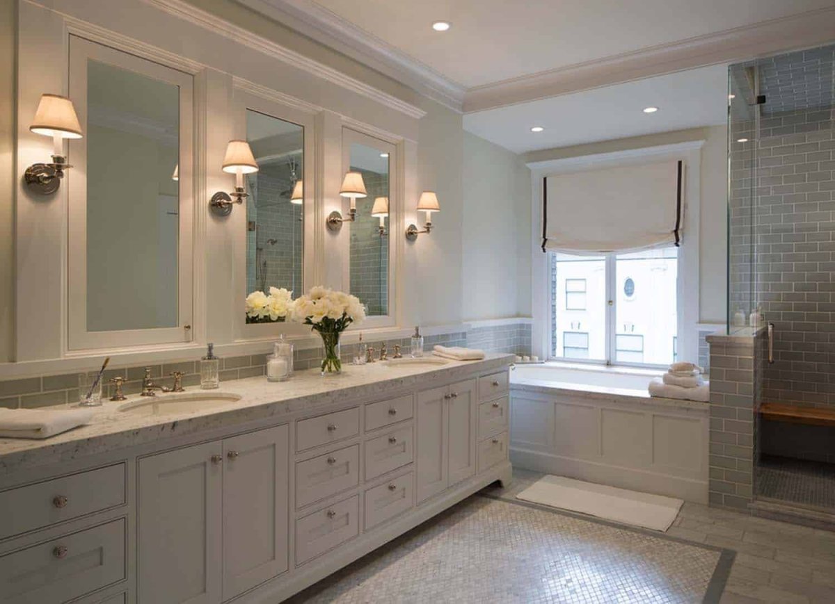 Ванная в английском стиле