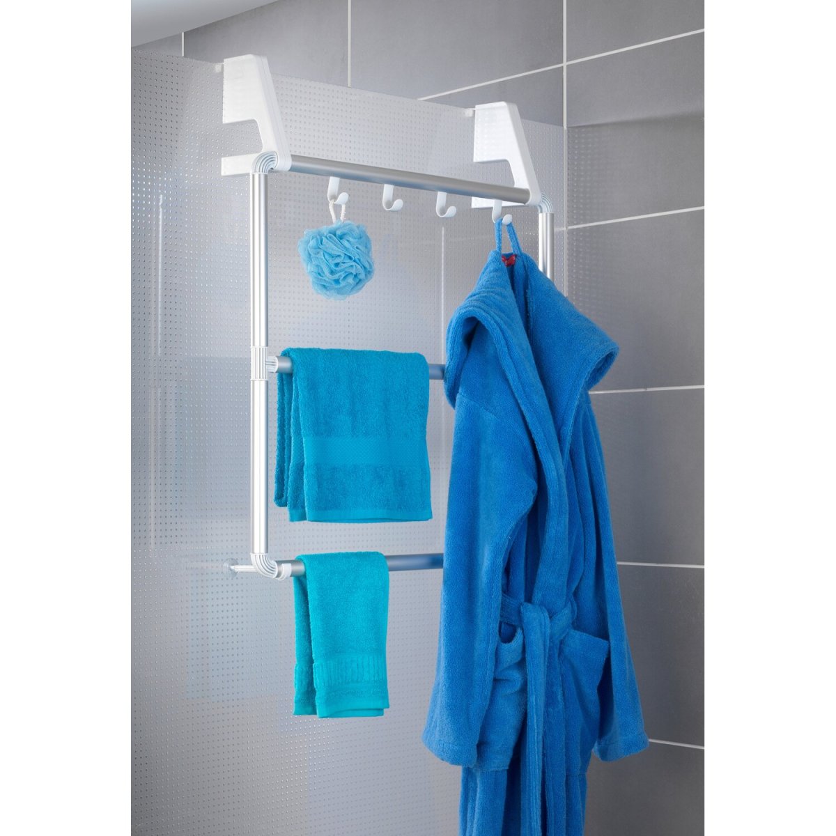 Стеллаж для полотенец в ванную лестница