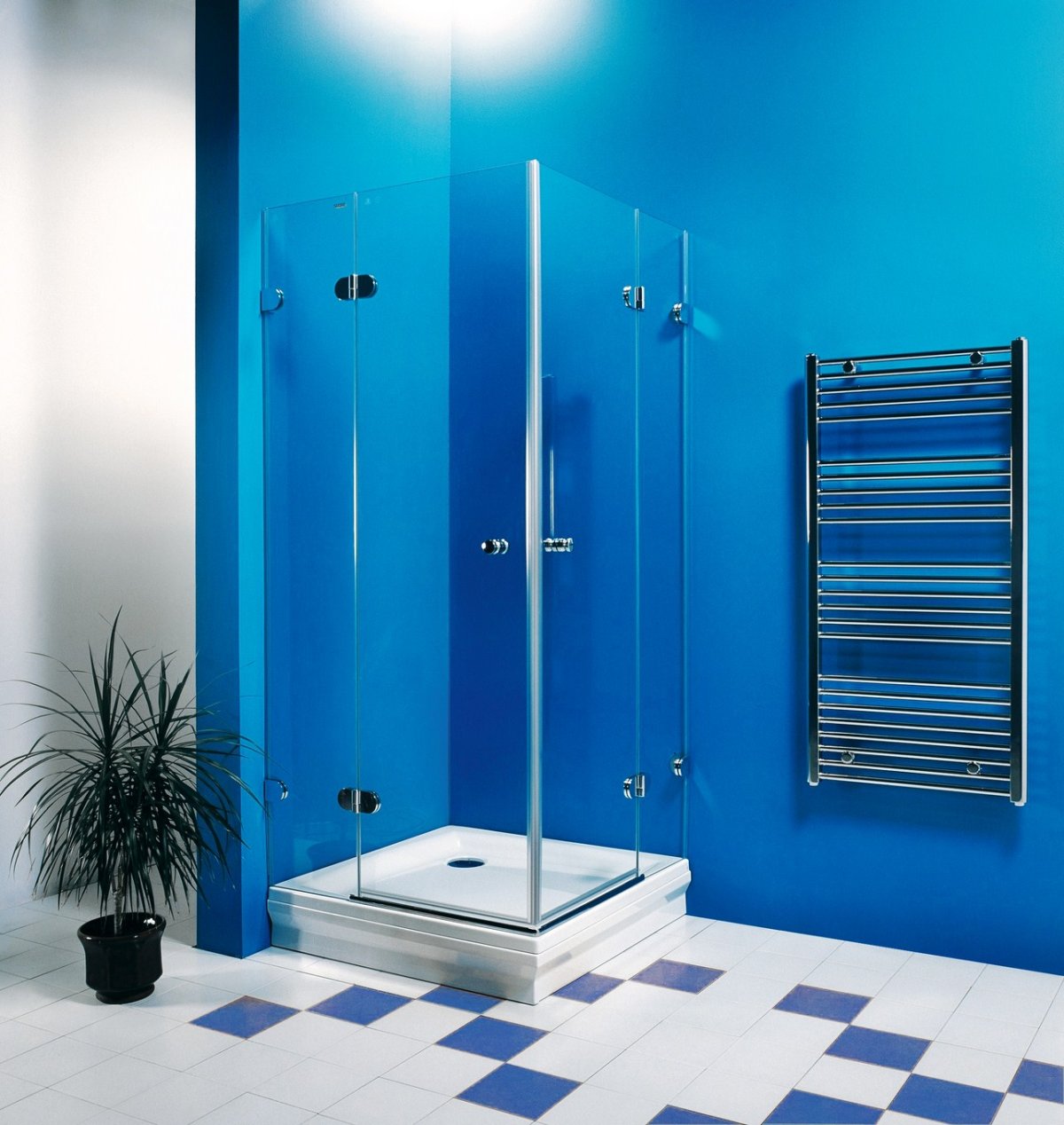 Душевой уголок Ravak GLASSLINE gsrv4-90x90+g-Set 90см*90см