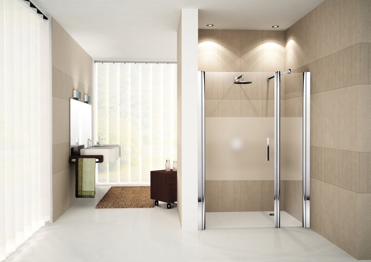 Душевая перегородка в нишу