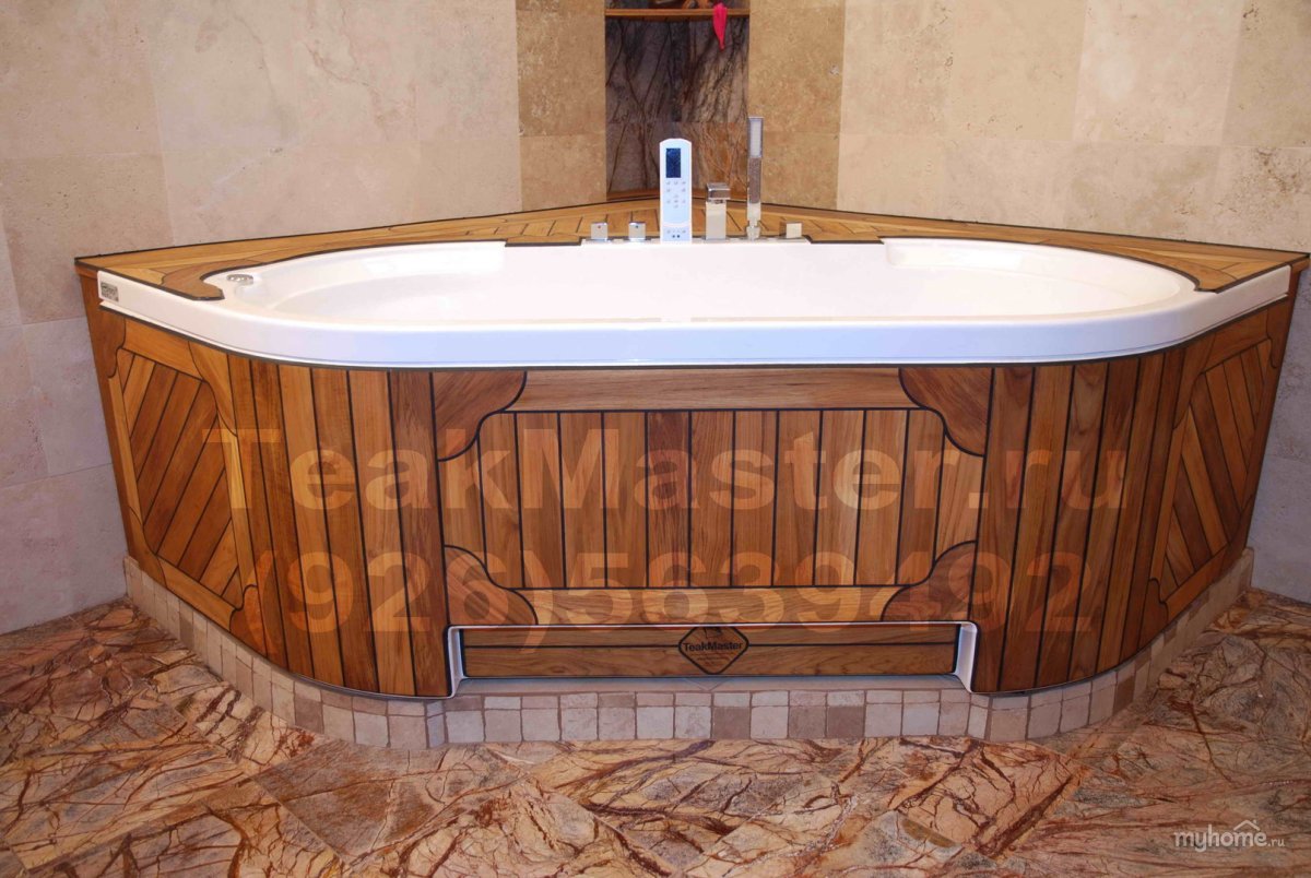 Поддон из тикового дерева Jacuzzi