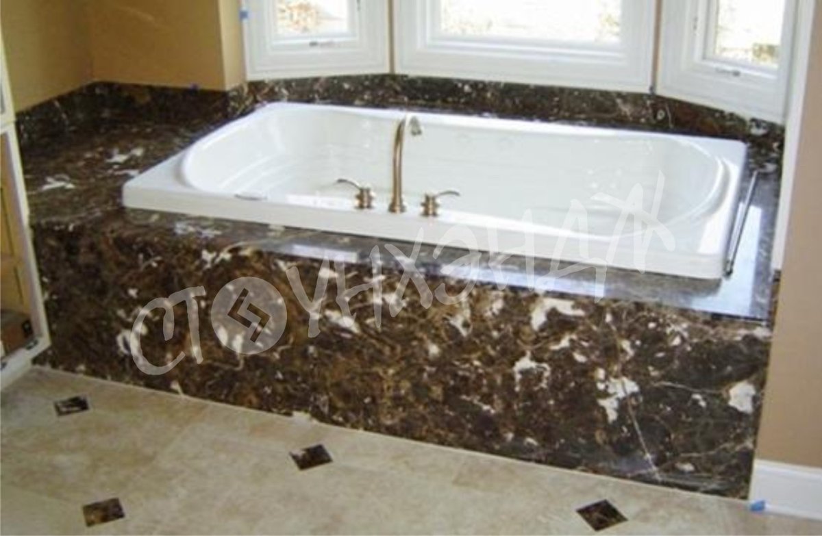 Экран под ванну из мрамора