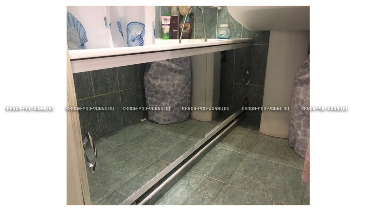 Зеркальный экран Europlex комфорт раздвижной