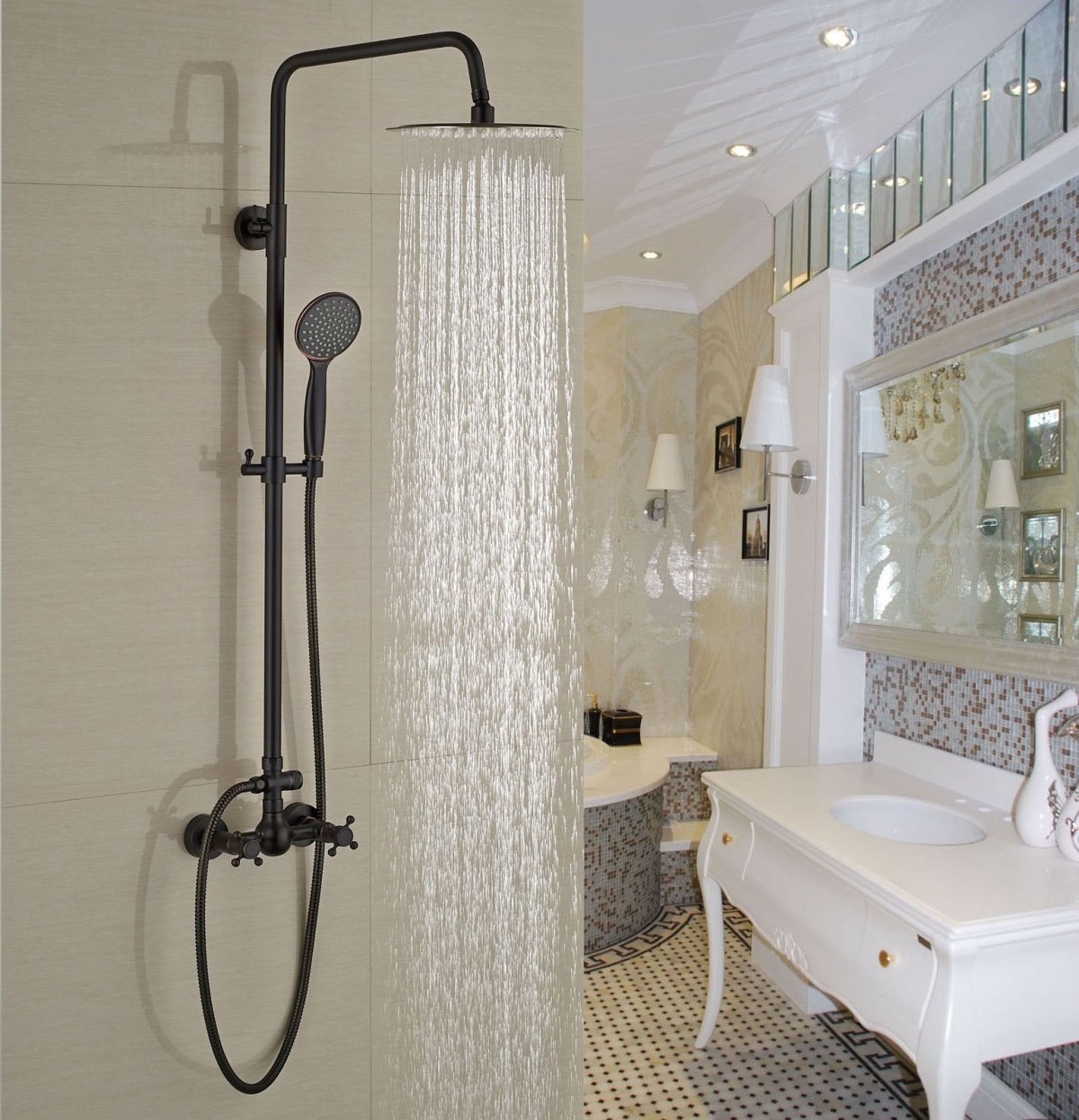 Грое сантехника Атрио душ тропический