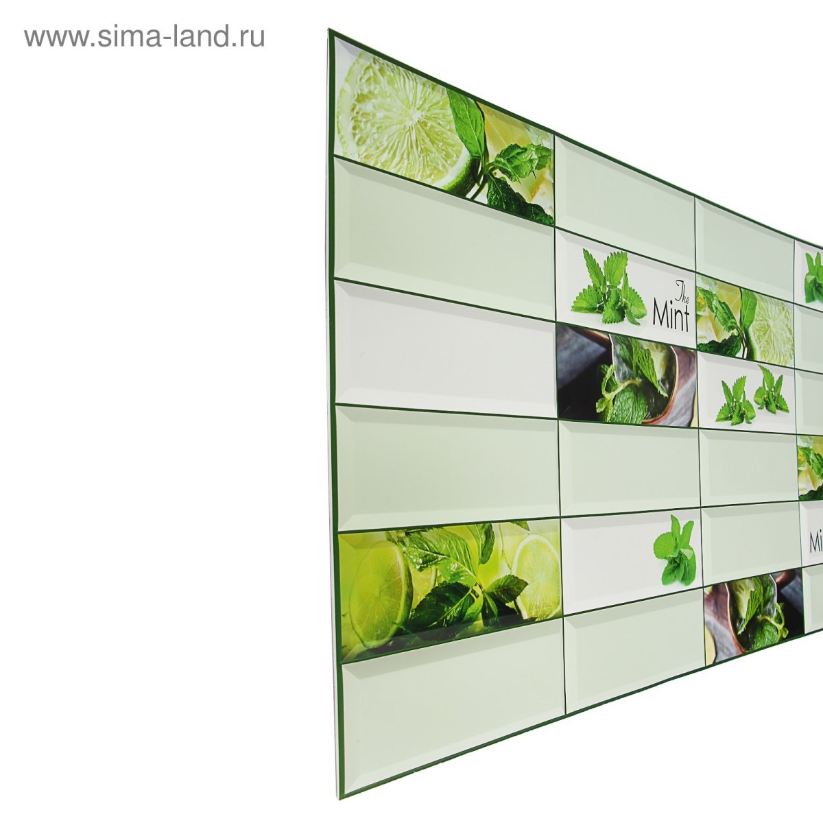 Панель ПВХ олива мозаика 955х480 мм