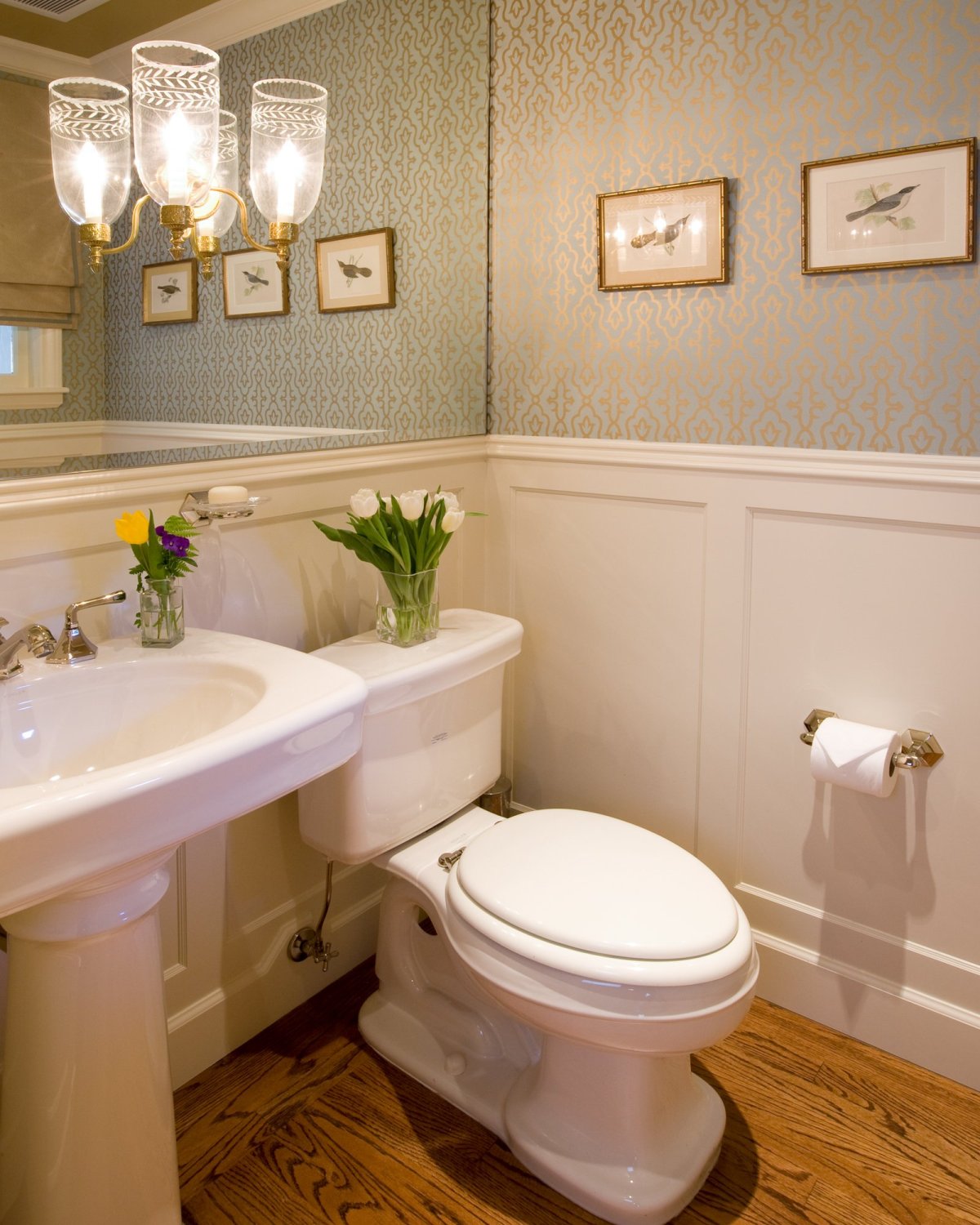 Интерьер туалетной комнаты