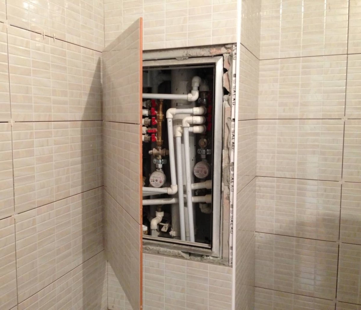 Рольставни в санузел с фотопечатью