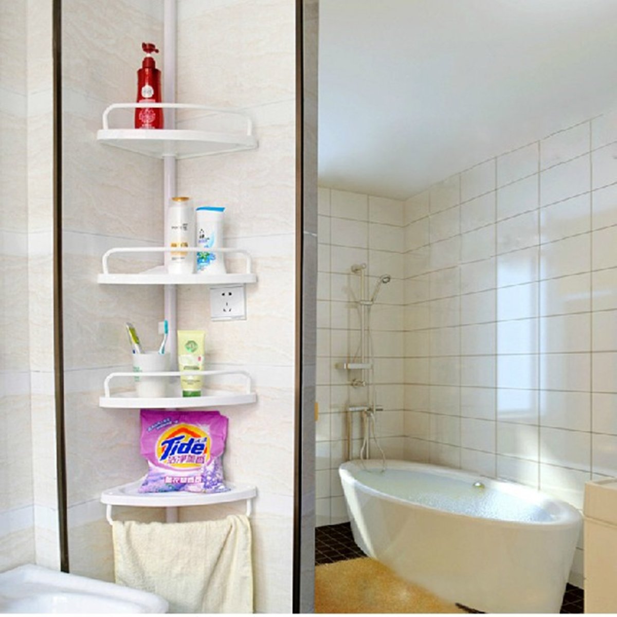 Полки над туалетом