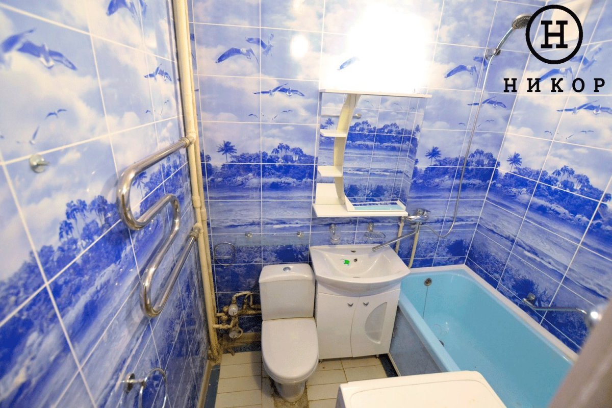 Ванная комната отделанная панелями