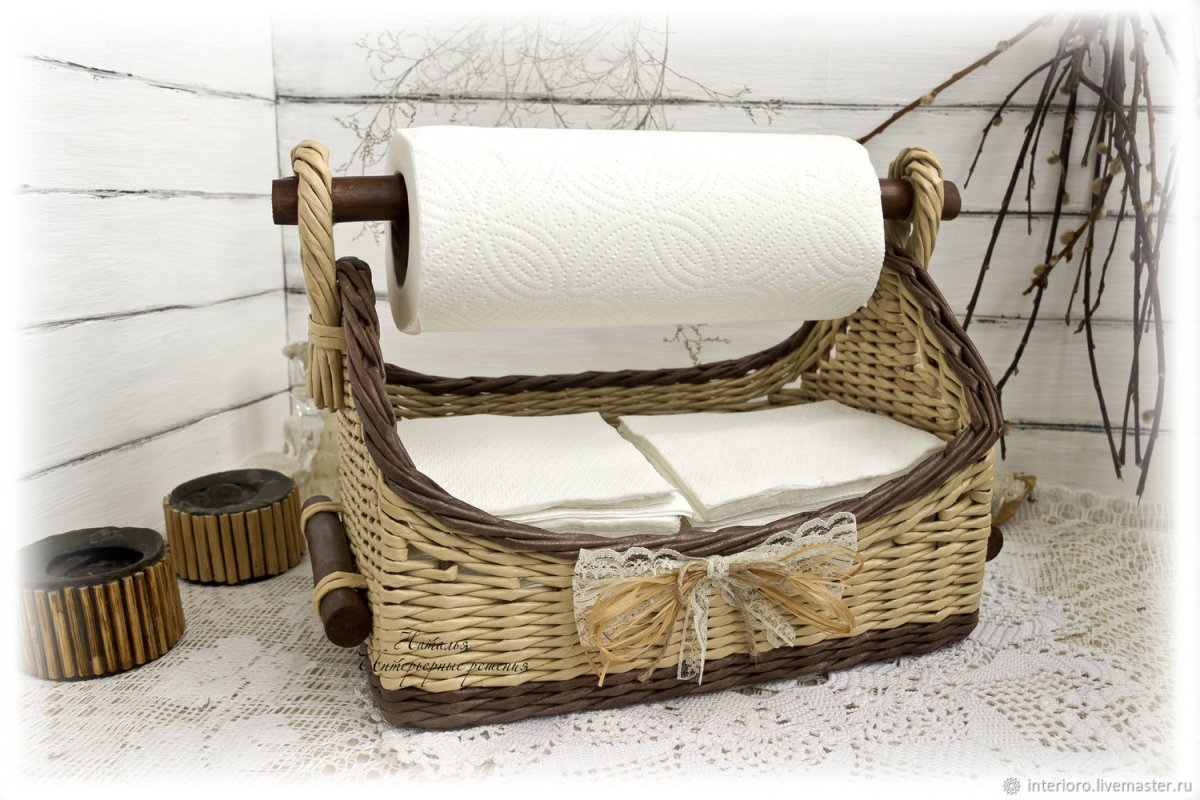 Корзина бельевая плетеная Шен 2210 35 л