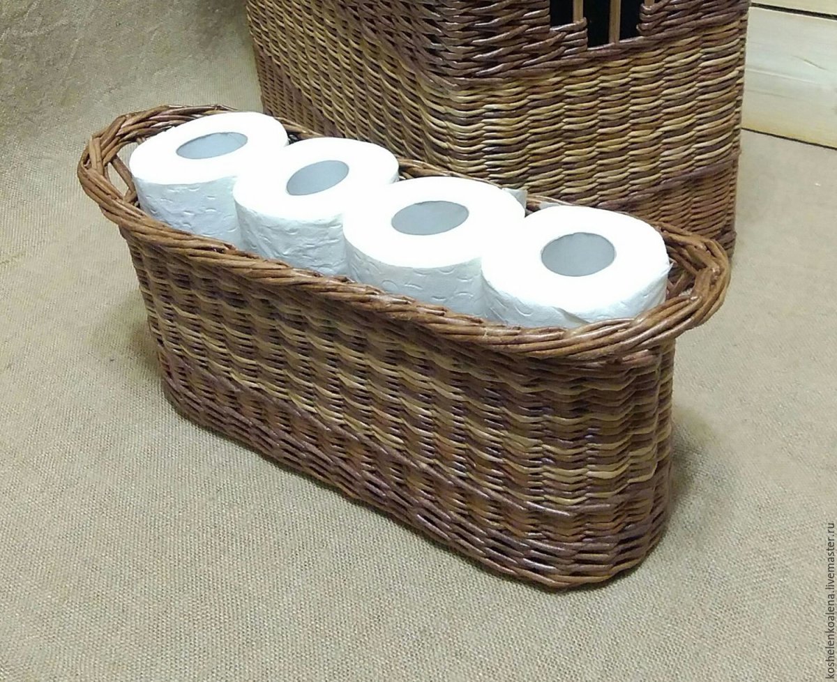 Корзина Knit XS 3л голубая