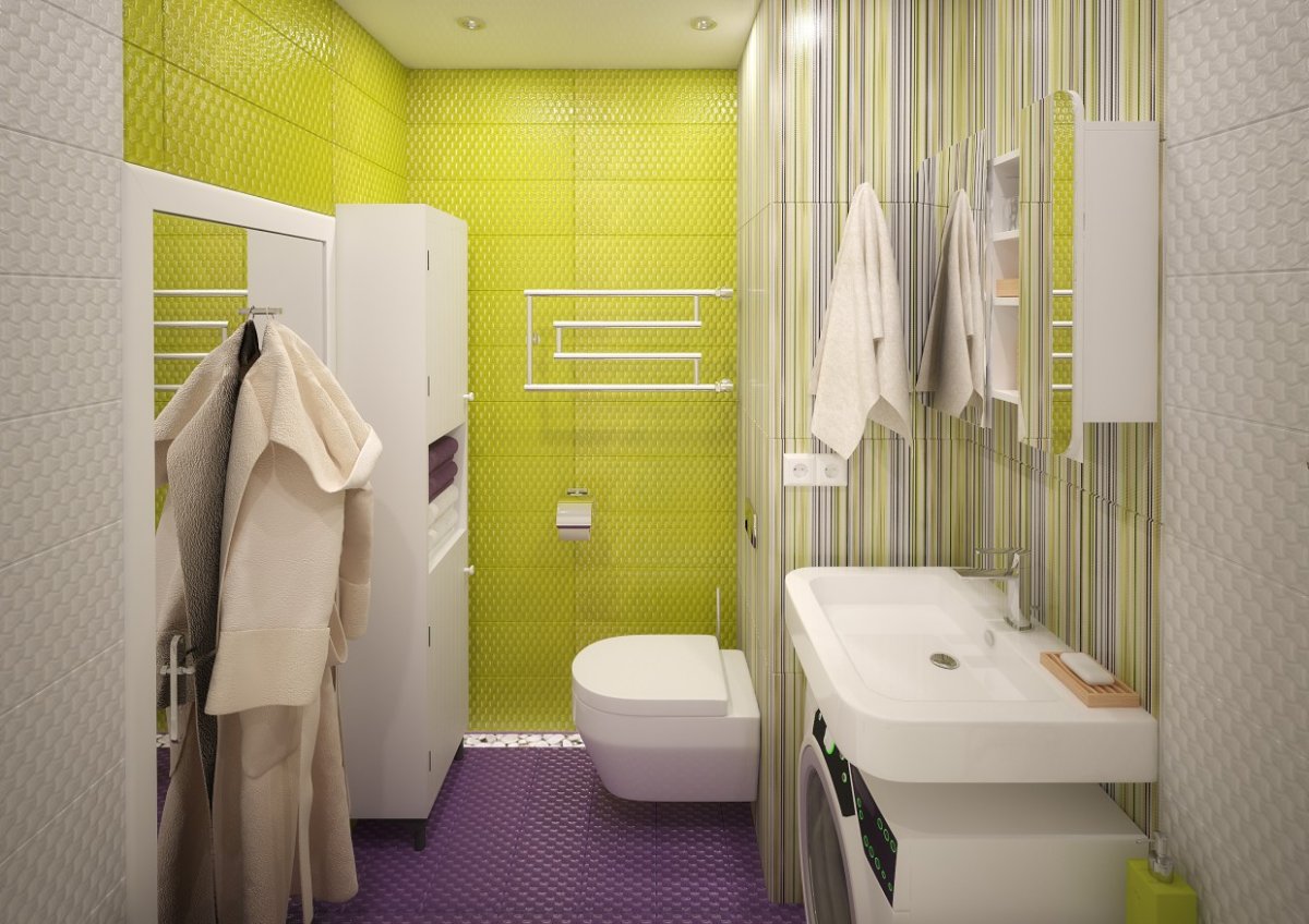 Интерьер санузла визуализация