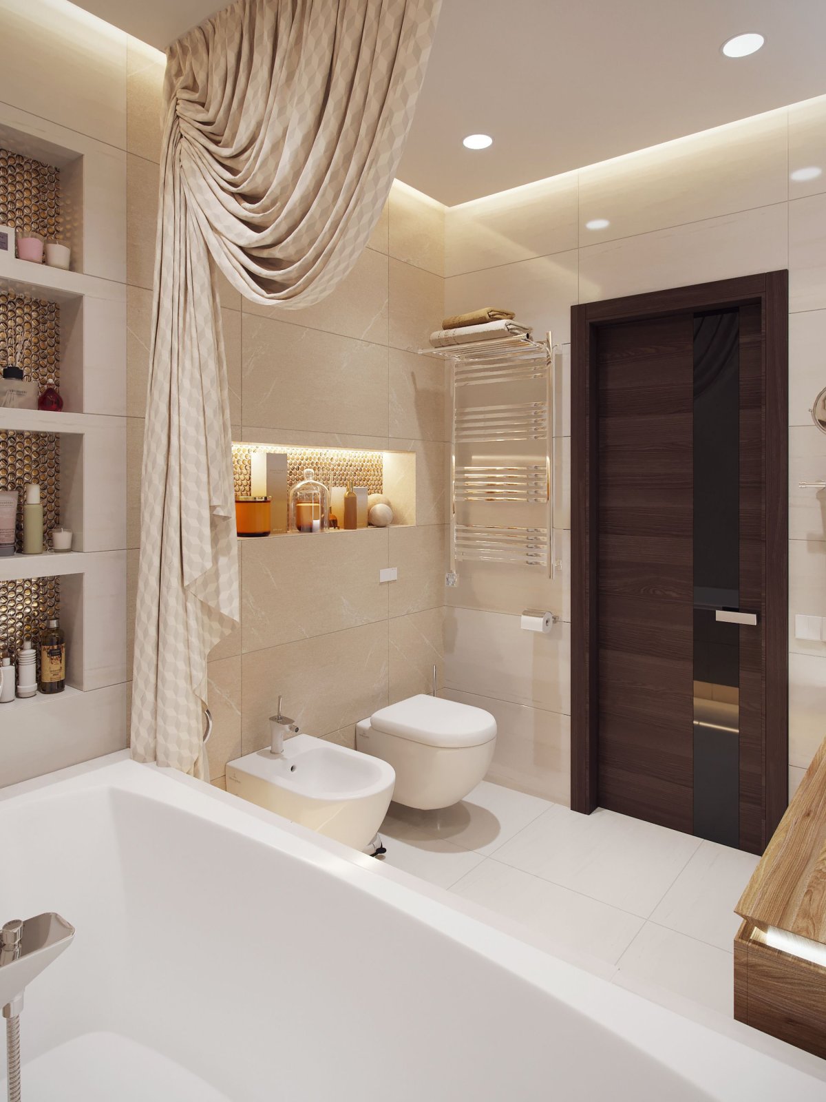 Дизайн интерьера санузла в Германии