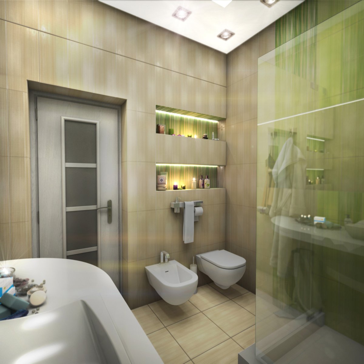 Ванная комната визуализация