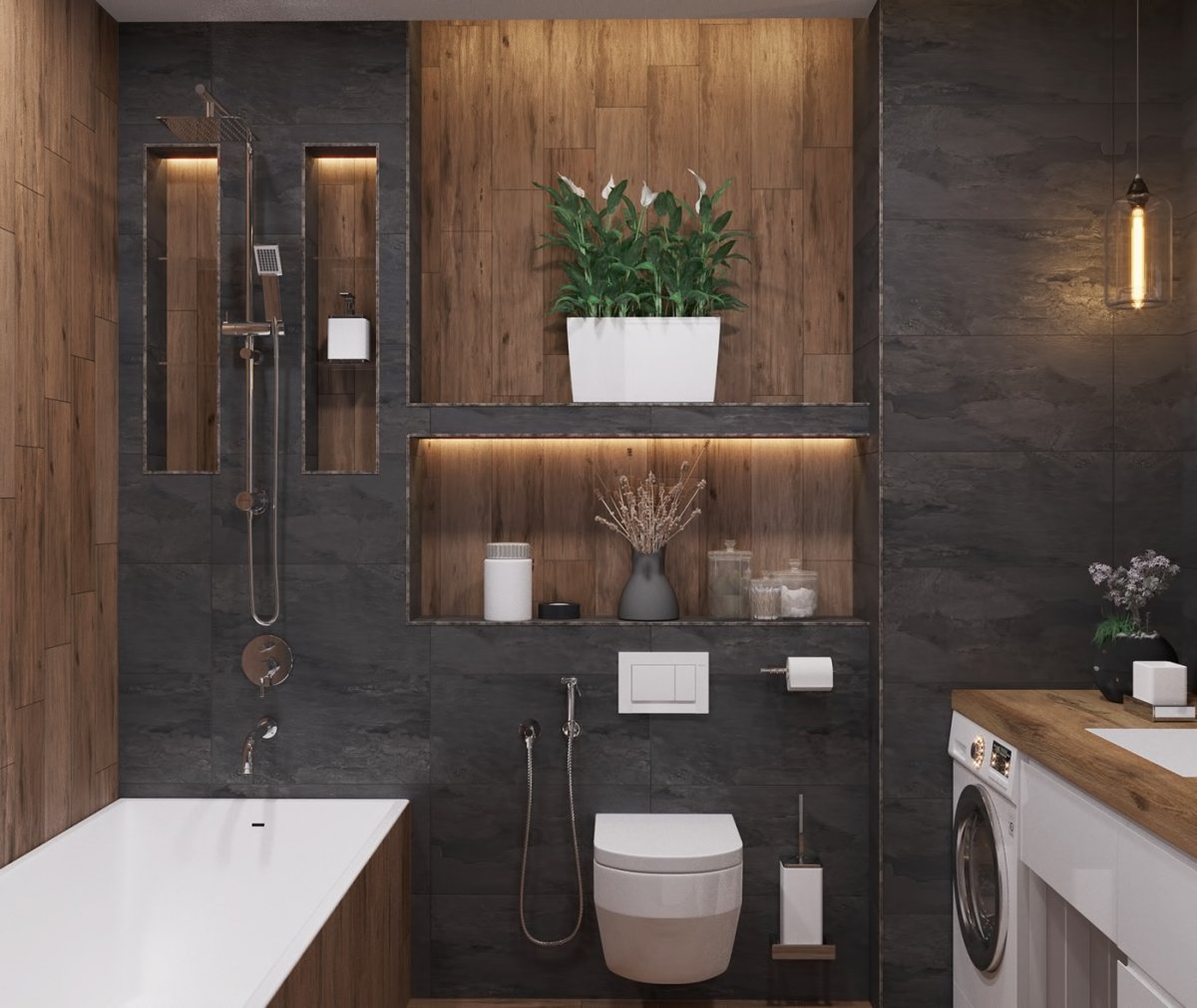 Санузел рендер