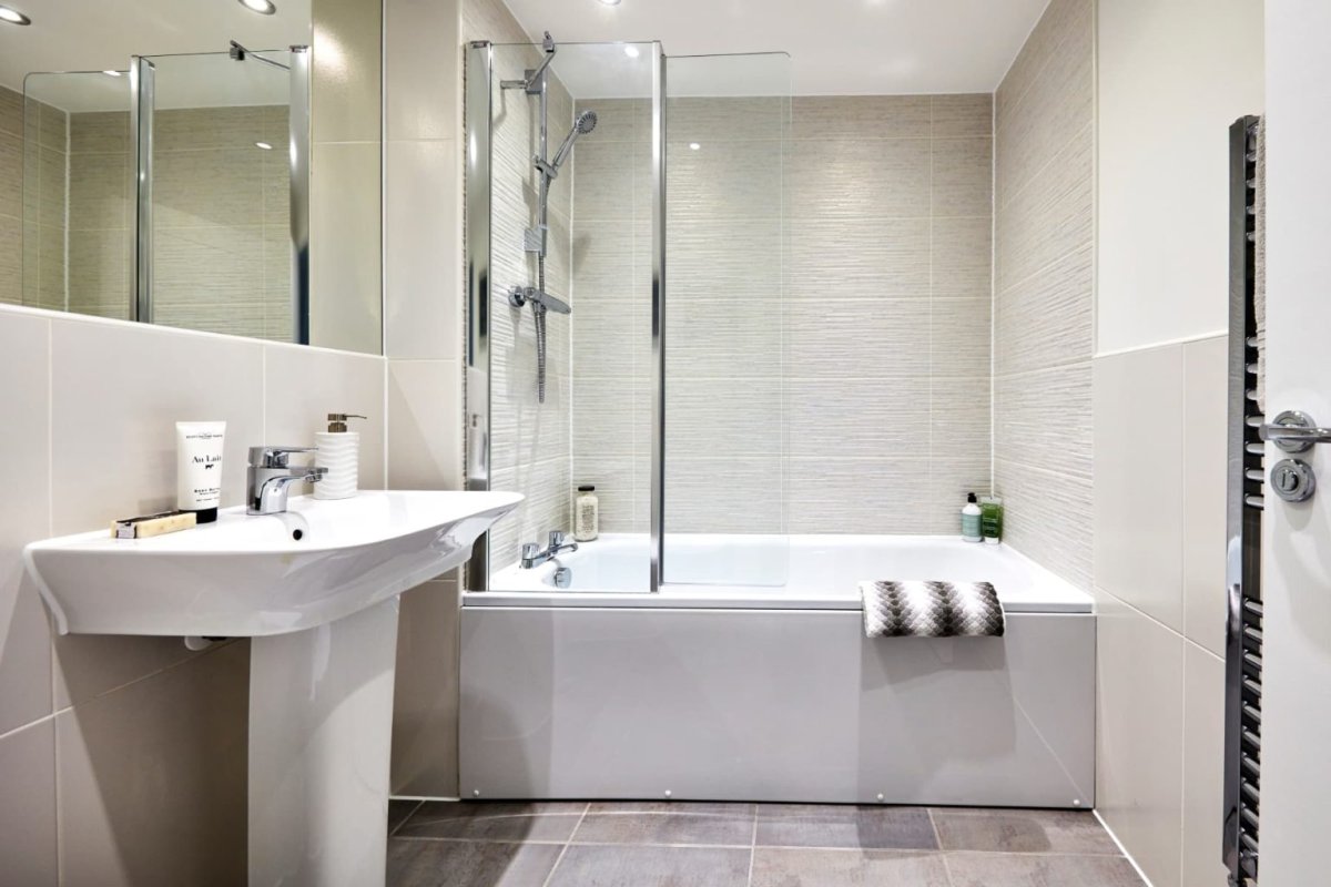 Плитка увеличивающая пространство в ванной