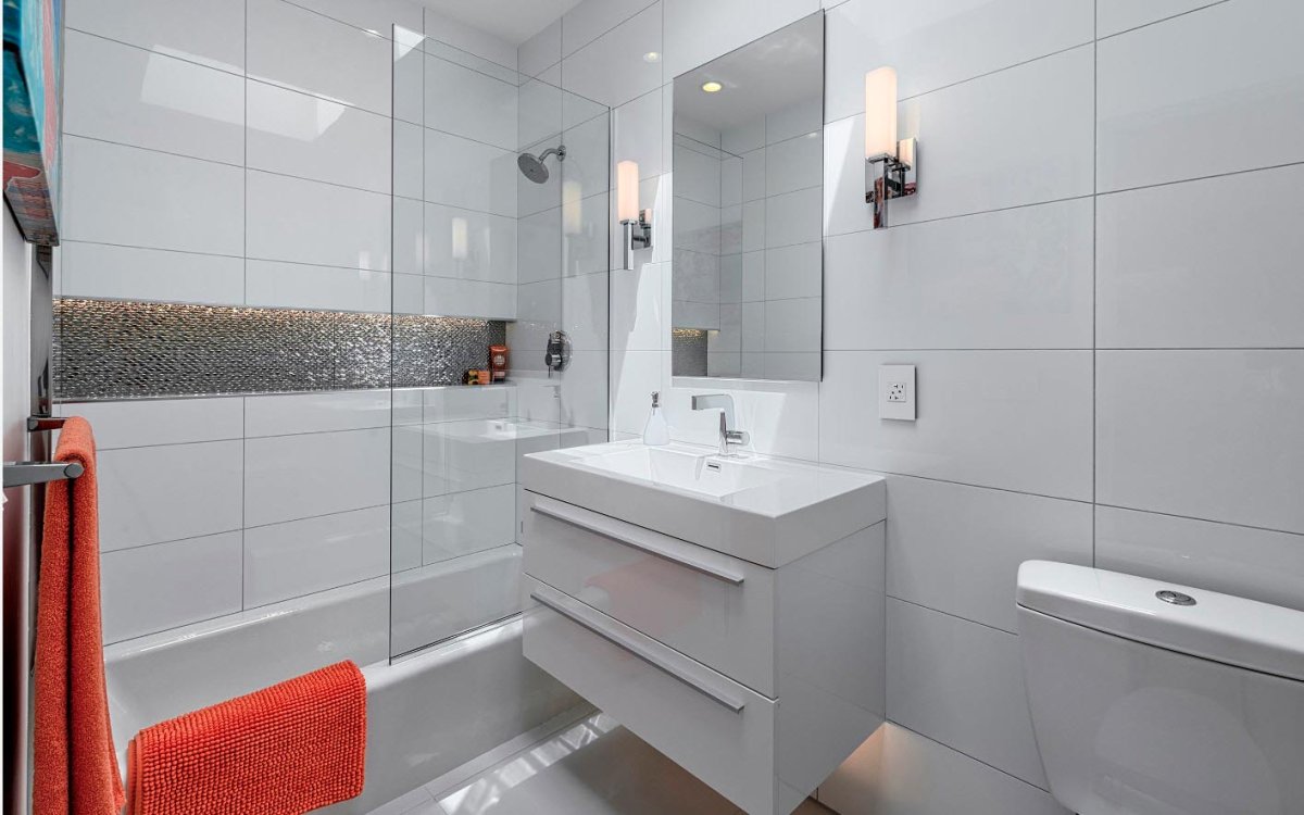 Плитка для маленькой ванной