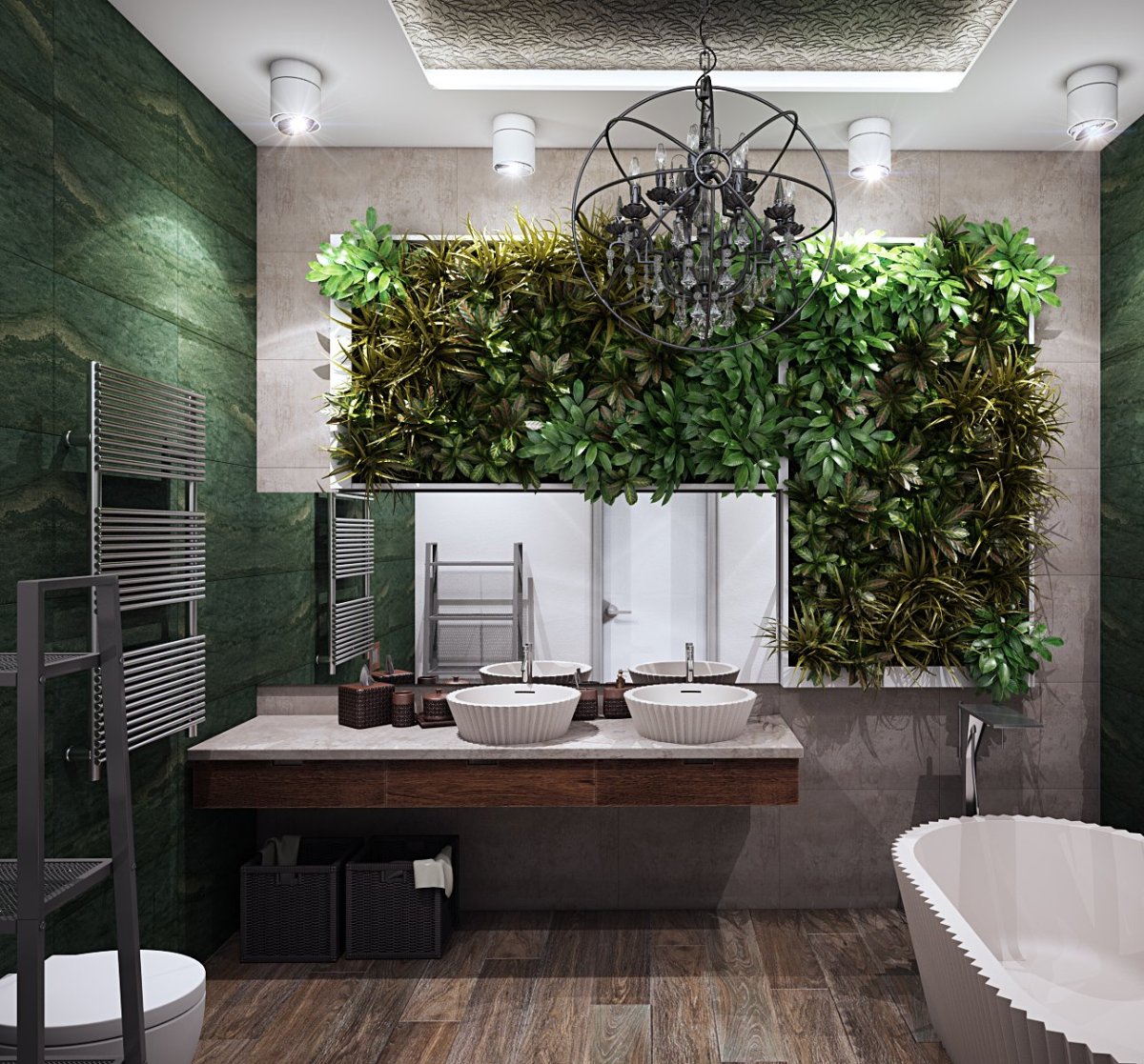 Ванна экостиль