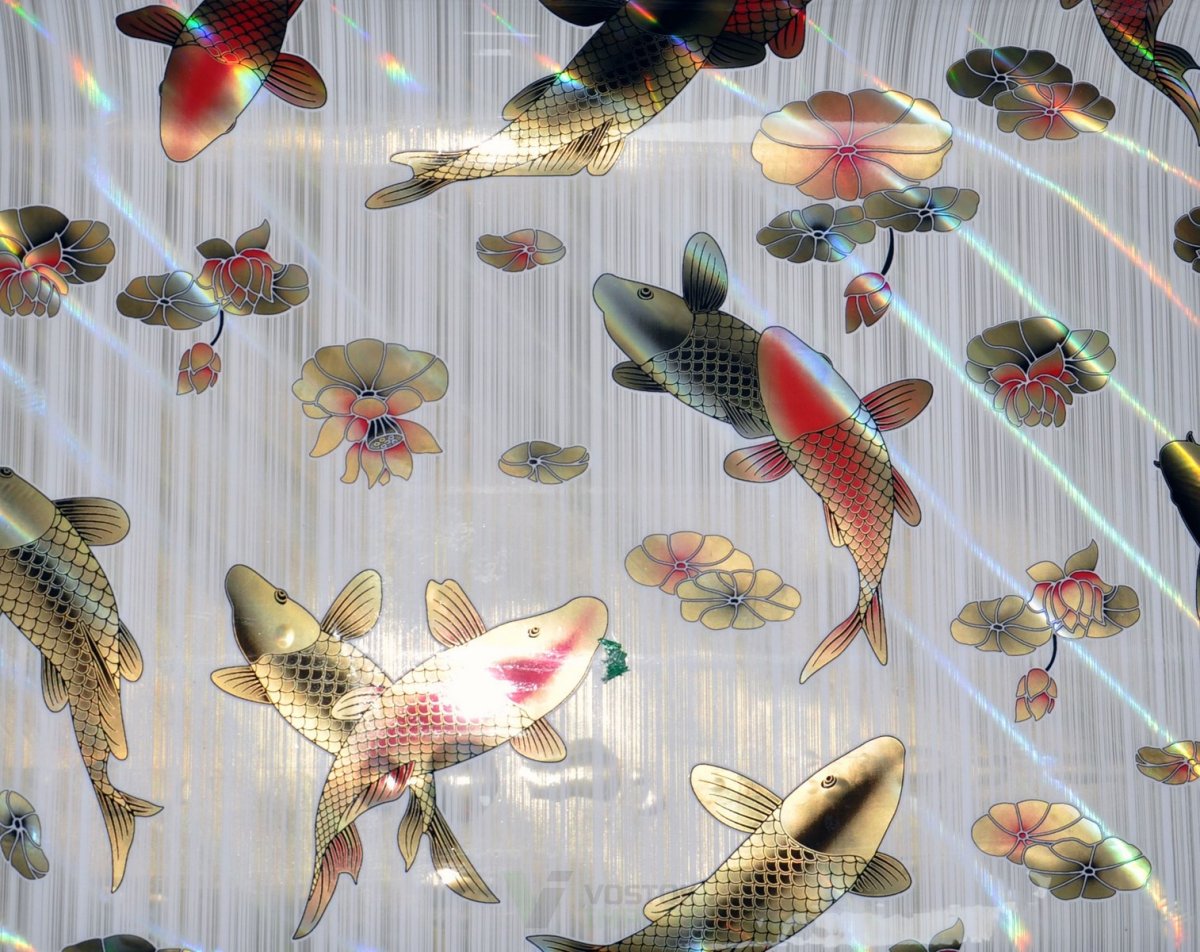 Клеенка на стол с рыбками