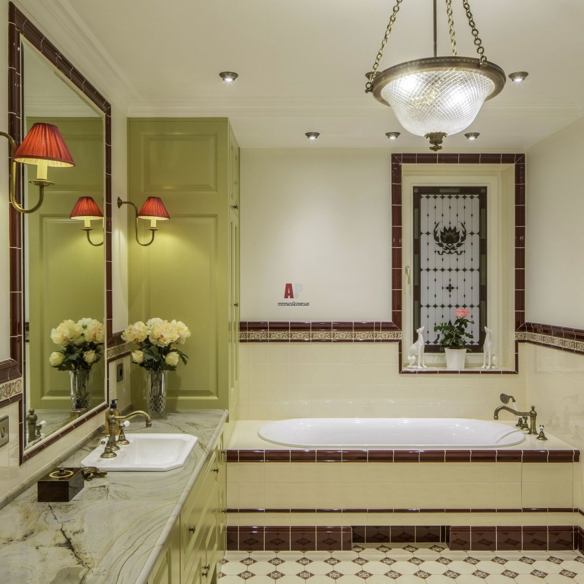 Ванна в английском стиле