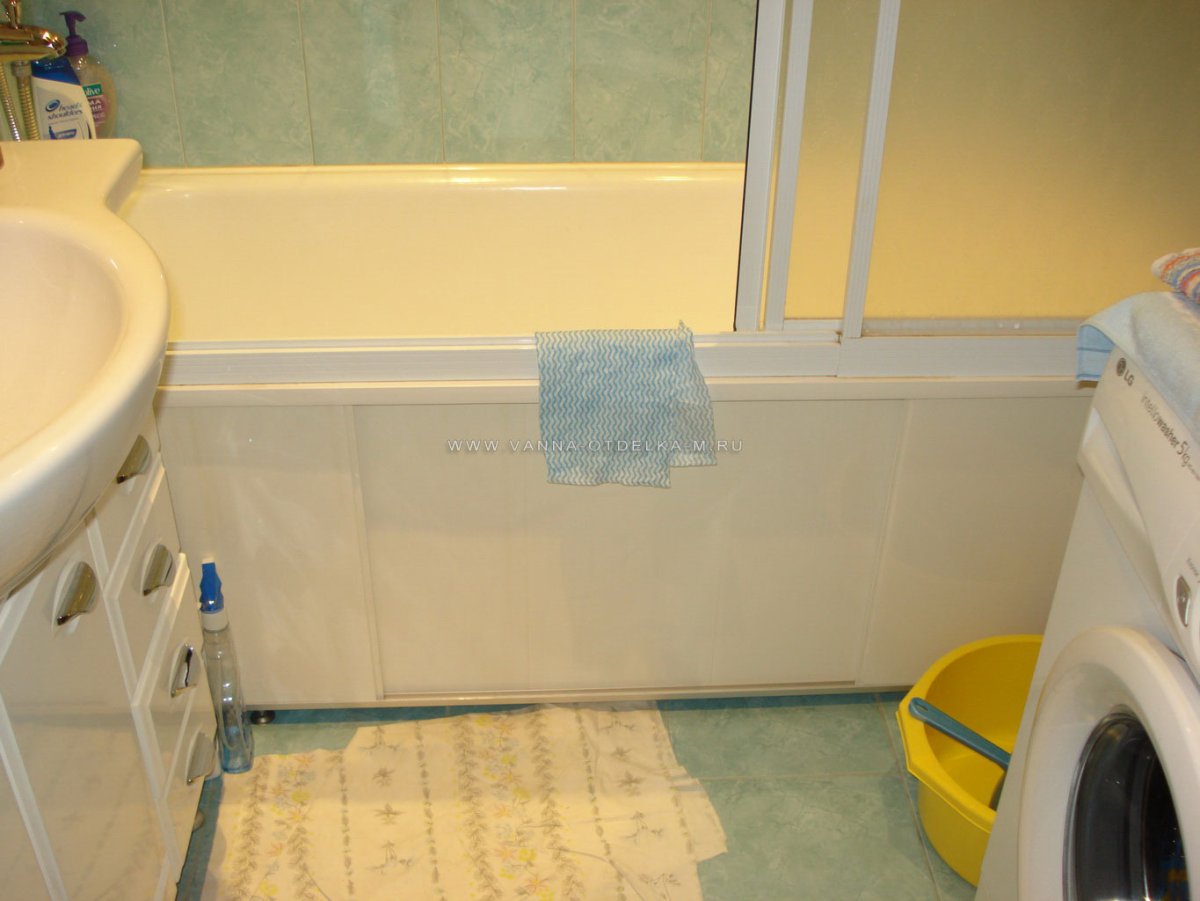 Сломался экран для ванной